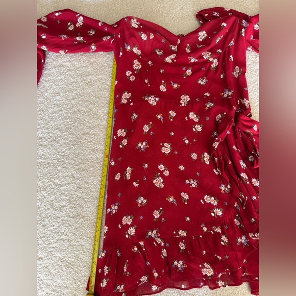 NWOT Reformation Cammi Dress in Cassia - Sz 10 - Picture 9 of 10